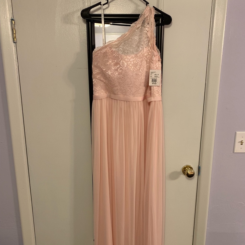 David’s Bridal dress. Size 14. Color petal
